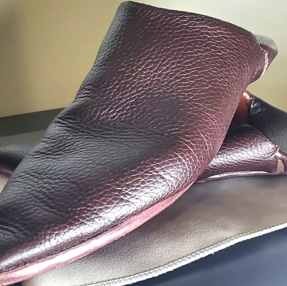 Moroccan slippers Organic leather main image 4